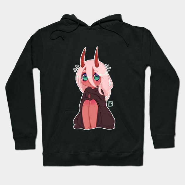 Zero Two Chibi Hoodie by MitsuDai